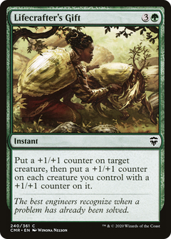 Lifecrafter's Gift [Commander Legends]-1