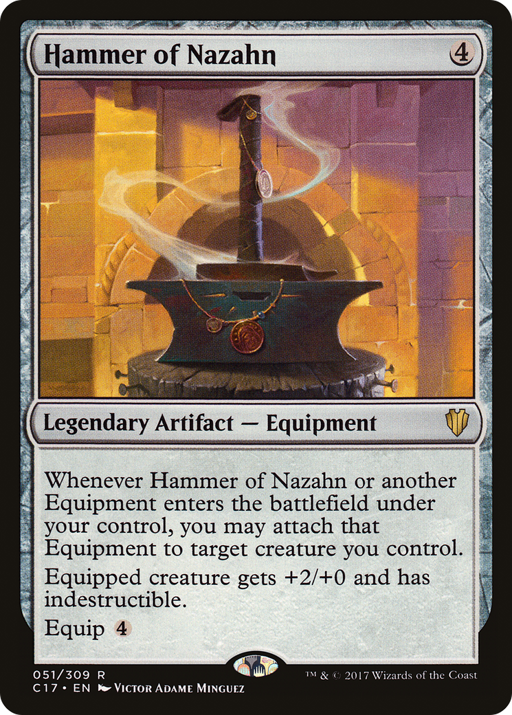 Hammer of Nazahn [Commander 2017]-1