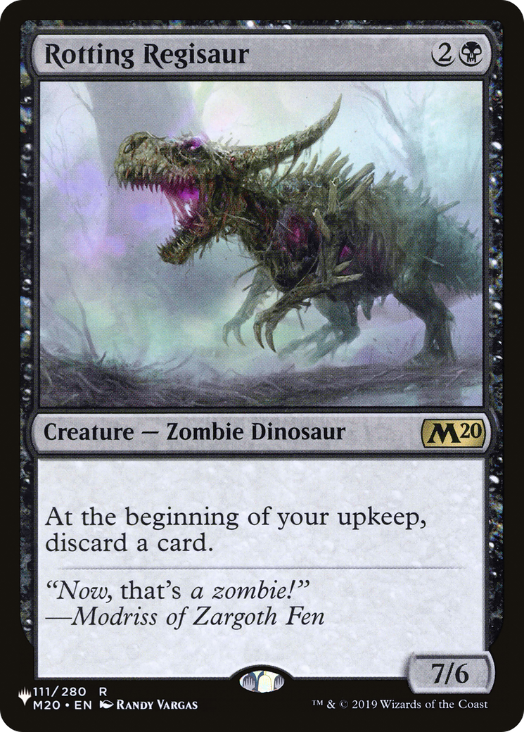Rotting Regisaur [The List]-1