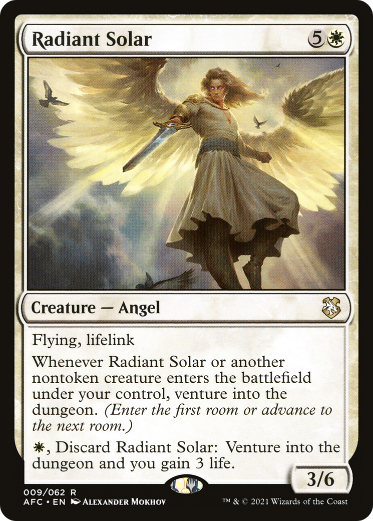 Radiant Solar [Dungeons & Dragons: Adventures in the Forgotten Realms Commander]-1