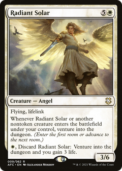 Radiant Solar [Dungeons & Dragons: Adventures in the Forgotten Realms Commander]-1