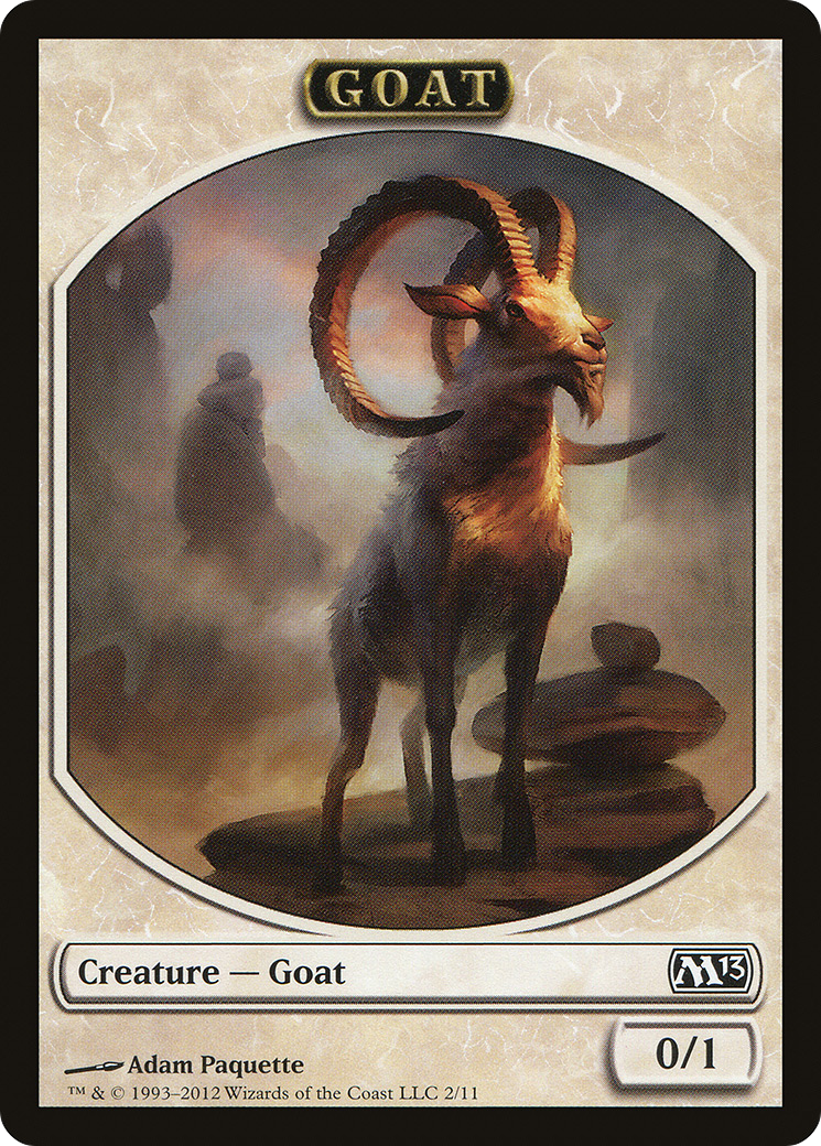 Goat Token [Magic 2013 Tokens]-1