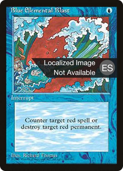 Blue Elemental Blast [Fourth Edition Foreign Black Border]-1