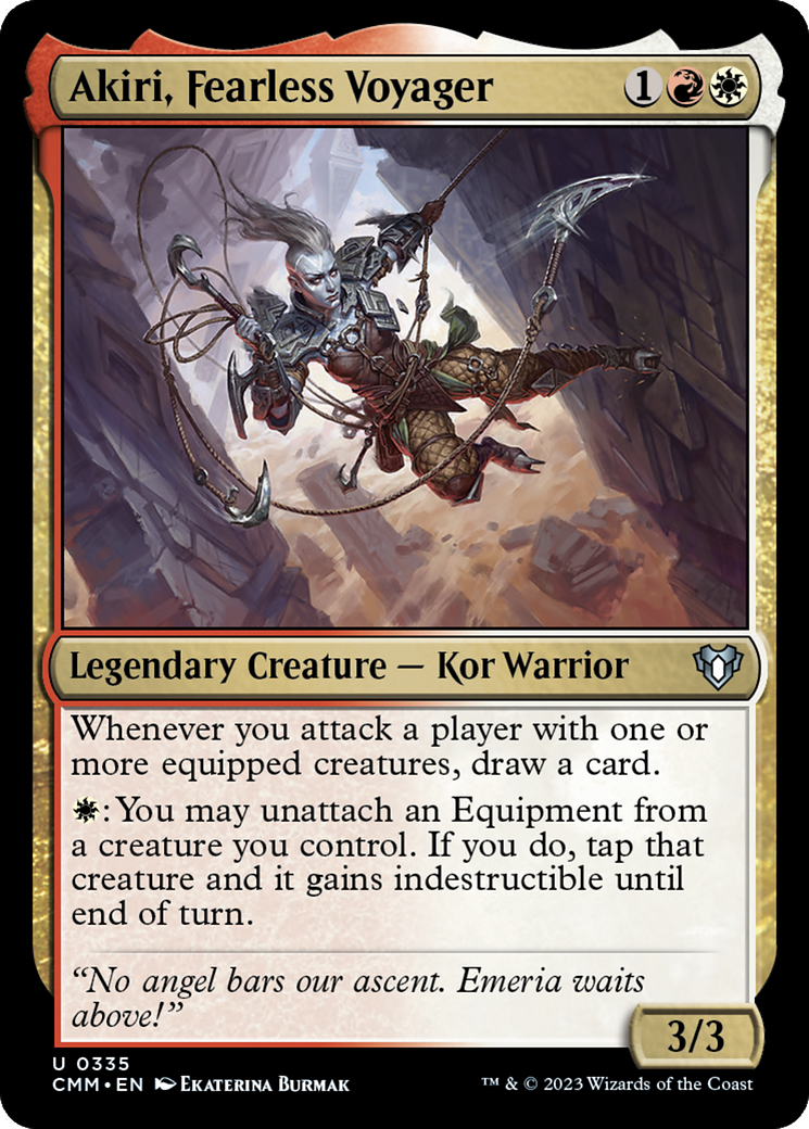 Akiri, Fearless Voyager [Commander Masters]-1