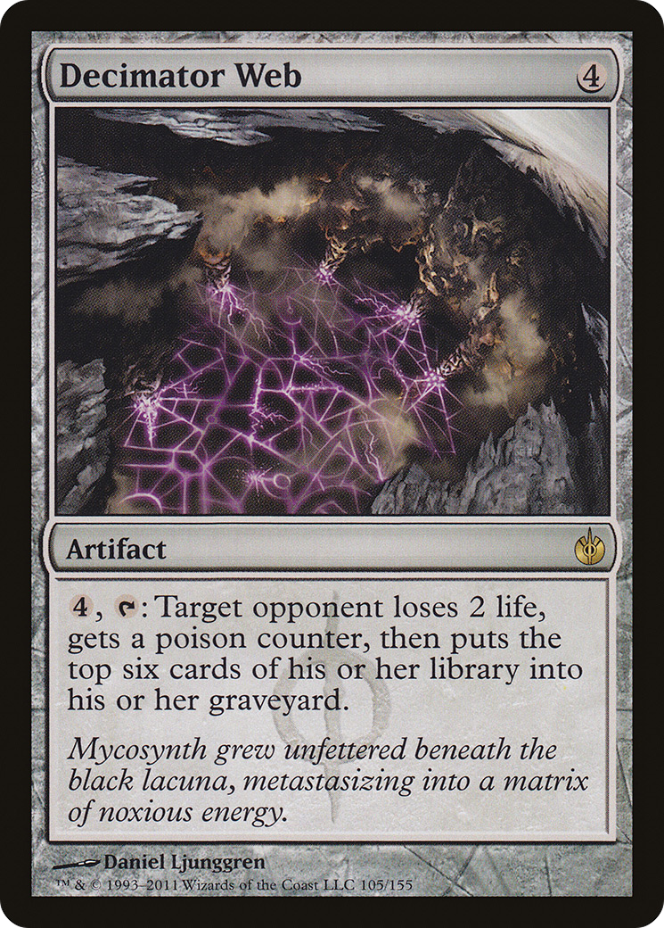 Decimator Web [Mirrodin Besieged]-1