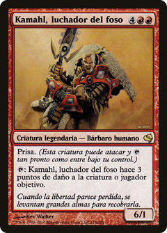 Kamahl, Pit Fighter (Spanish) - "Kamahl, luchador del foso" (PS11-114) - Salvat 2011-1