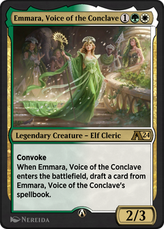 Emmara, Voice of the Conclave (YMKM-022) - Alchemy: Murders at Karlov Manor-1