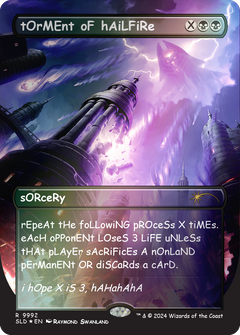 tOrMEnt oF hAiLFiRe (Rainbow Foil) [Secret Lair Drop Series]-1