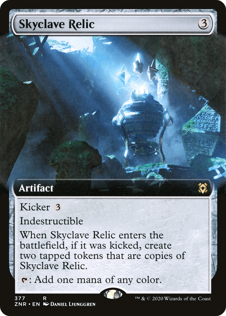 Skyclave Relic (Extended Art) [Zendikar Rising]-1