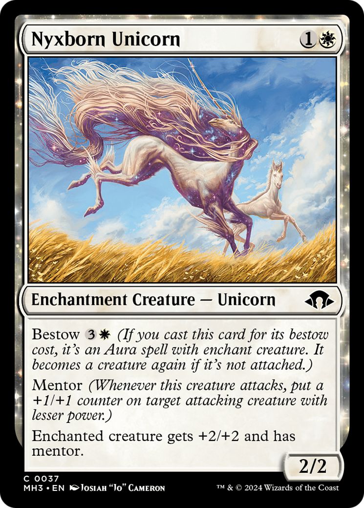 Nyxborn Unicorn [Modern Horizons 3]-1