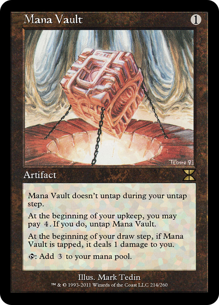Mana Vault (ME4-214) - Masters Edition IV Foil-1