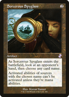 Sorcerous Spyglass (Timeshifted) [Time Spiral Remastered]-1