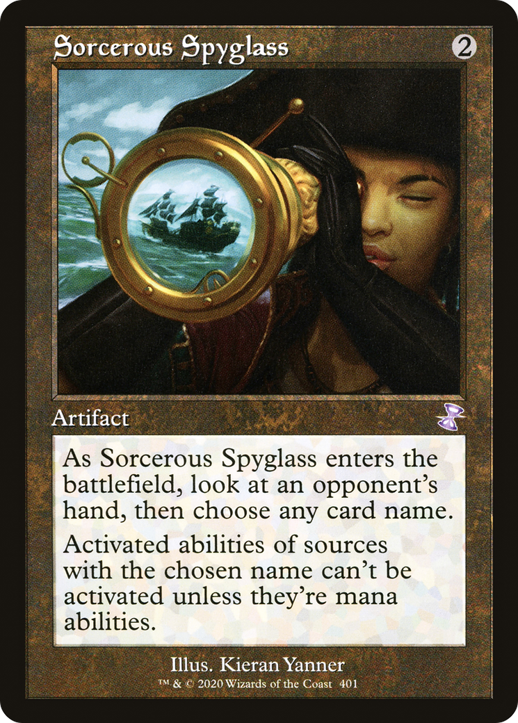 Sorcerous Spyglass (Timeshifted) [Time Spiral Remastered]-1