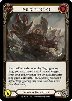 Regurgitating Slog (Yellow) [U-WTR198] (Welcome to Rathe Unlimited)  Unlimited Rainbow Foil-2
