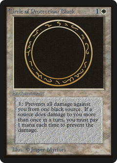 Circle of Protection: Black (LEB-) - Limited Edition Beta-1