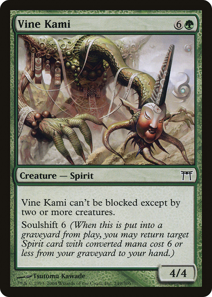 Vine Kami (CHK-249) - Champions of Kamigawa-1