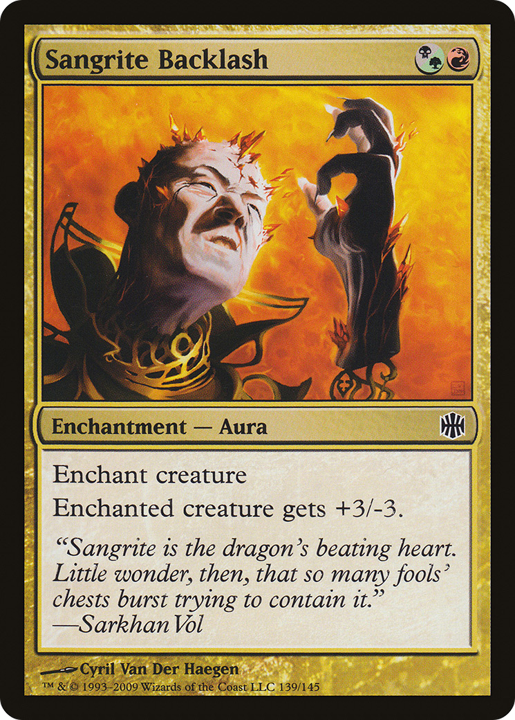 Sangrite Backlash [Alara Reborn]-1
