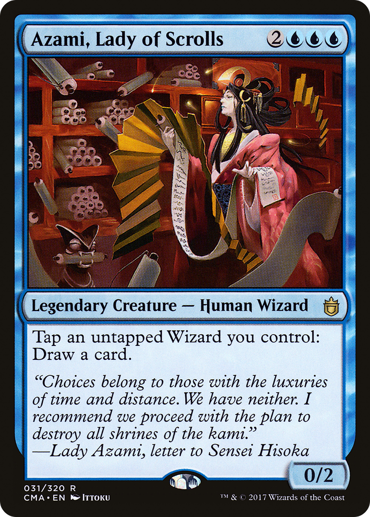 Azami, Lady of Scrolls [Commander Anthology]-1