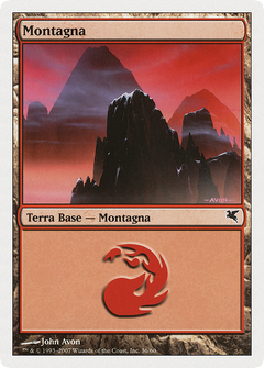 Mountain (Italian) - "Montagna" (K36) (PSAL-K36) - Salvat 2005-1