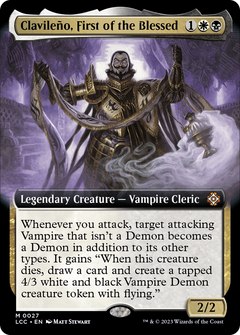 Clavileno, First of the Blessed (Extended Art) [The Lost Caverns of Ixalan Commander]-1