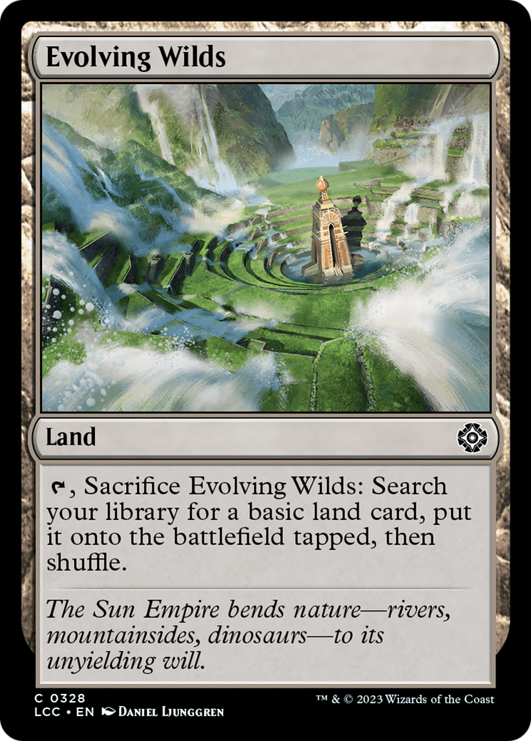 Evolving Wilds [The Lost Caverns of Ixalan Commander]-1