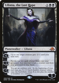 Liliana, the Last Hope [Eldritch Moon]-1