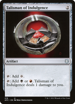 Talisman of Indulgence [Dungeons & Dragons: Adventures in the Forgotten Realms Commander]-1