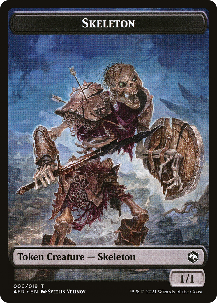 Skeleton (TAFR-006) - Adventures in the Forgotten Realms Tokens Foil-1