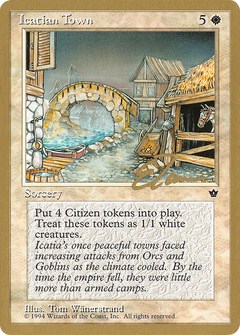 Icatian Town - 1996 Eric Tam (FEM) (WCD-) - Pro Tour Collector Set-1
