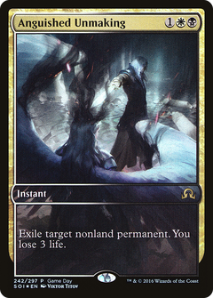 Anguished Unmaking (Game Day) (Full Art) [Shadows over Innistrad Promos]-1