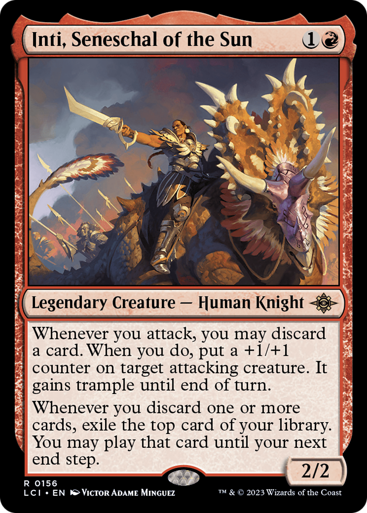 Inti, Seneschal of the Sun [The Lost Caverns of Ixalan]-1
