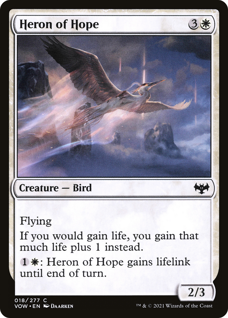Heron of Hope [Innistrad: Crimson Vow]-1