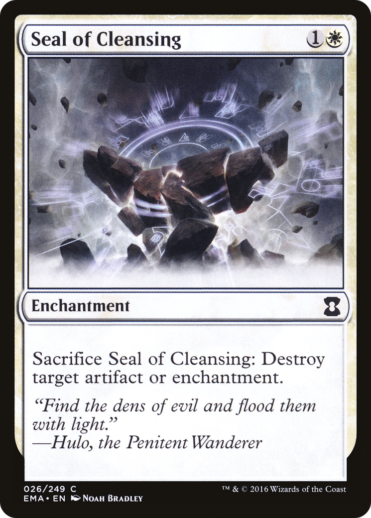 Seal of Cleansing [Eternal Masters]-1