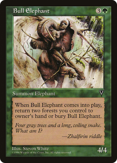 Bull Elephant [Visions]-1
