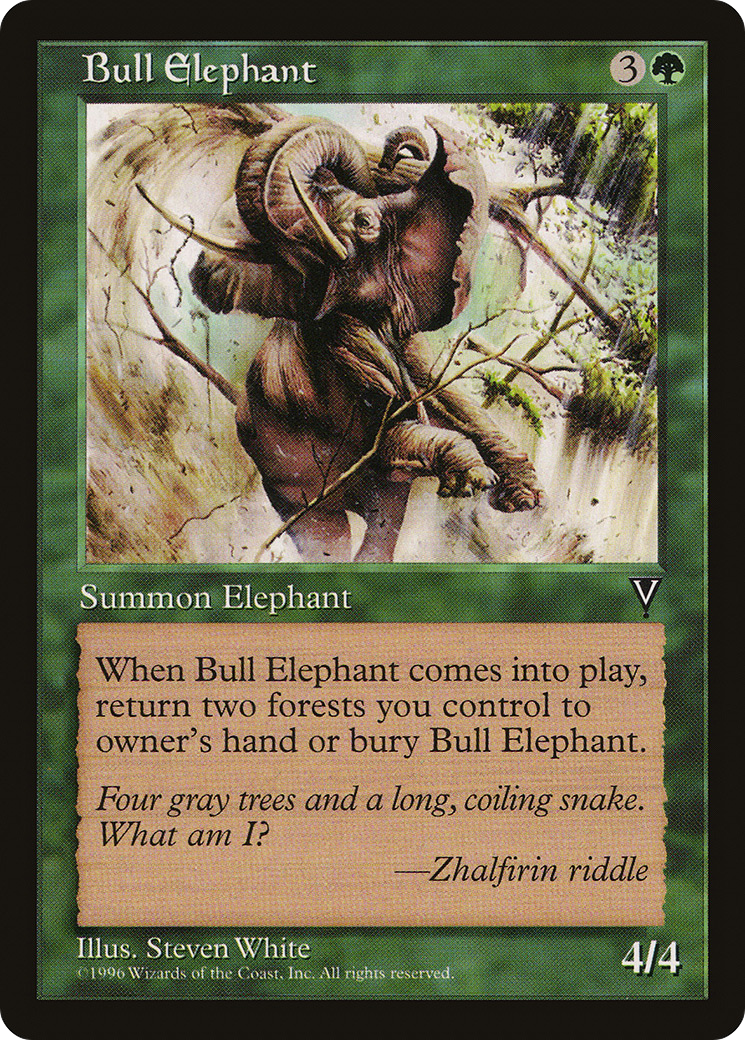 Bull Elephant [Visions]-1