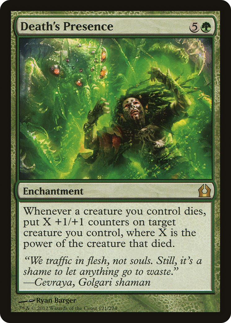 Death's Presence [Return to Ravnica]-1