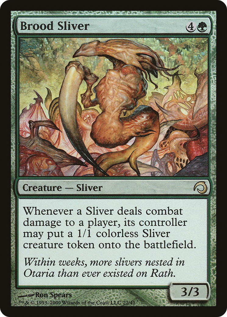 Brood Sliver [Premium Deck Series: Slivers]-1