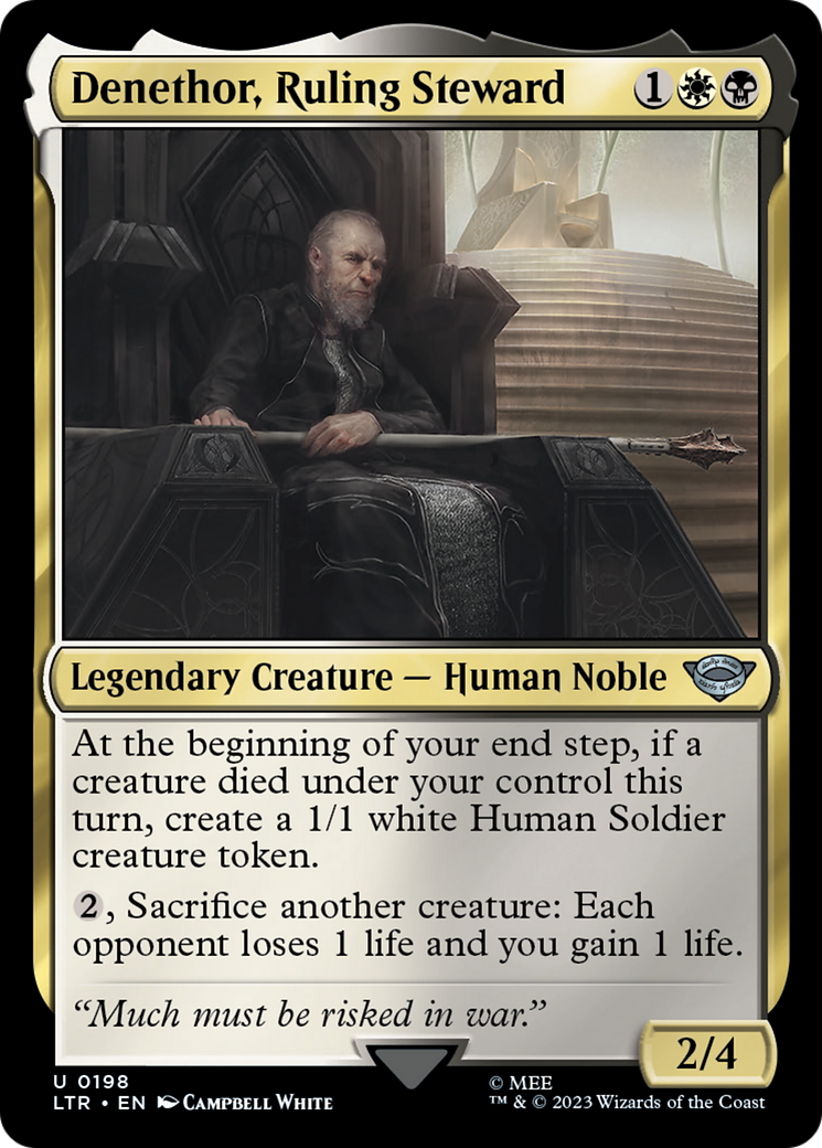 Denethor, Ruling Steward [The Lord of the Rings: Tales of Middle-Earth]-1