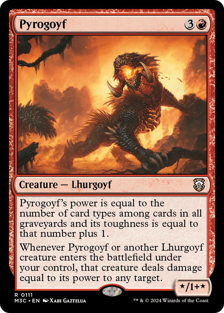 Pyrogoyf [Modern Horizons 3 Commander]-1