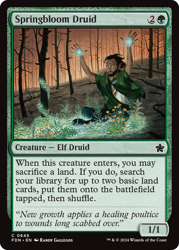 Springbloom Druid [Foundations]-1