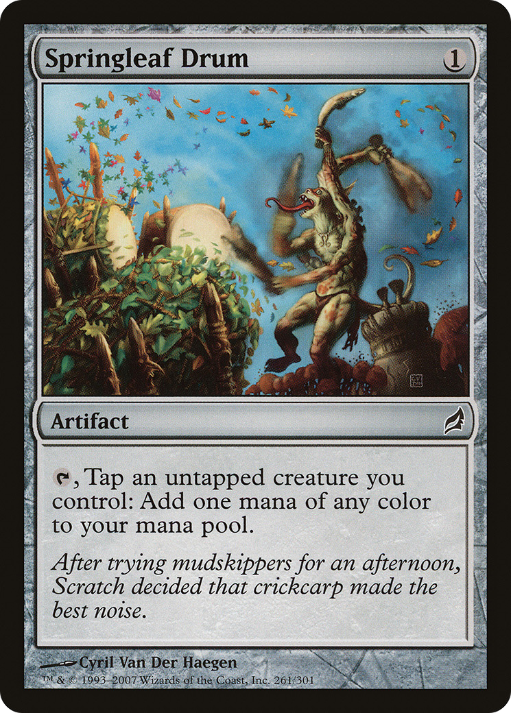 Springleaf Drum [Lorwyn]-1