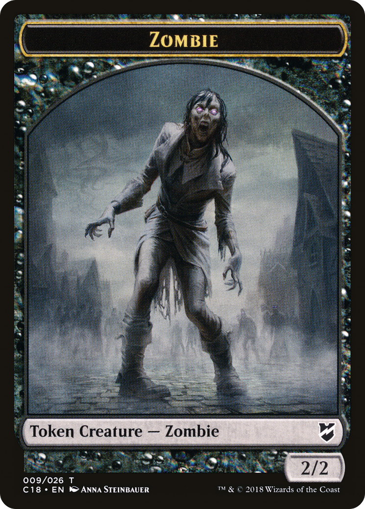 Zombie (TC18-009) - Commander 2018 Tokens-1