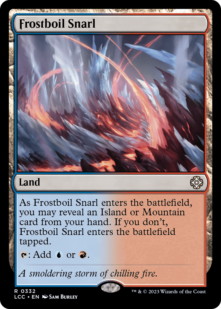 Frostboil Snarl [The Lost Caverns of Ixalan Commander]-1