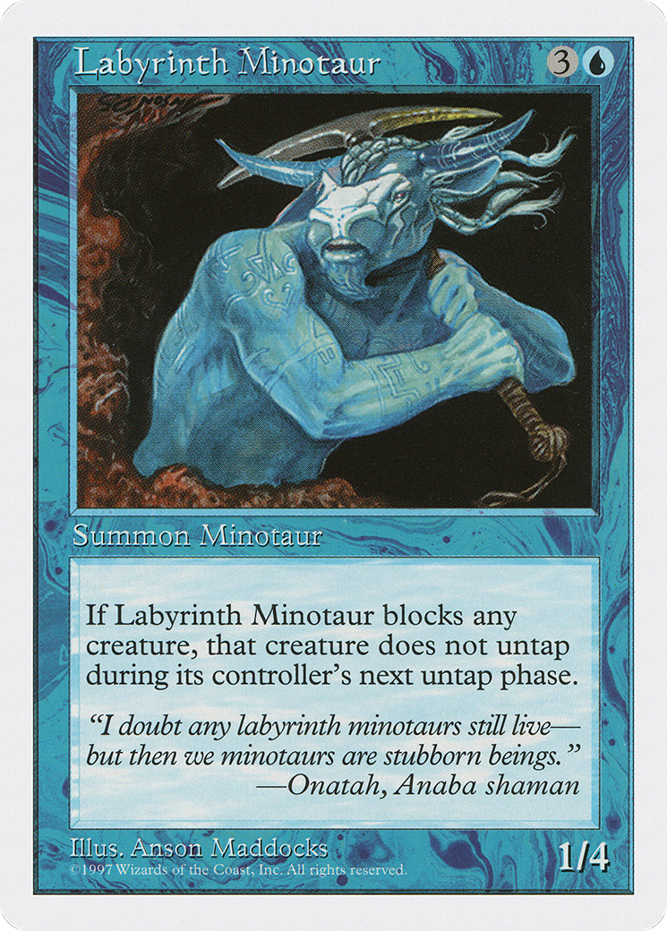 Labyrinth Minotaur [Fifth Edition]-1