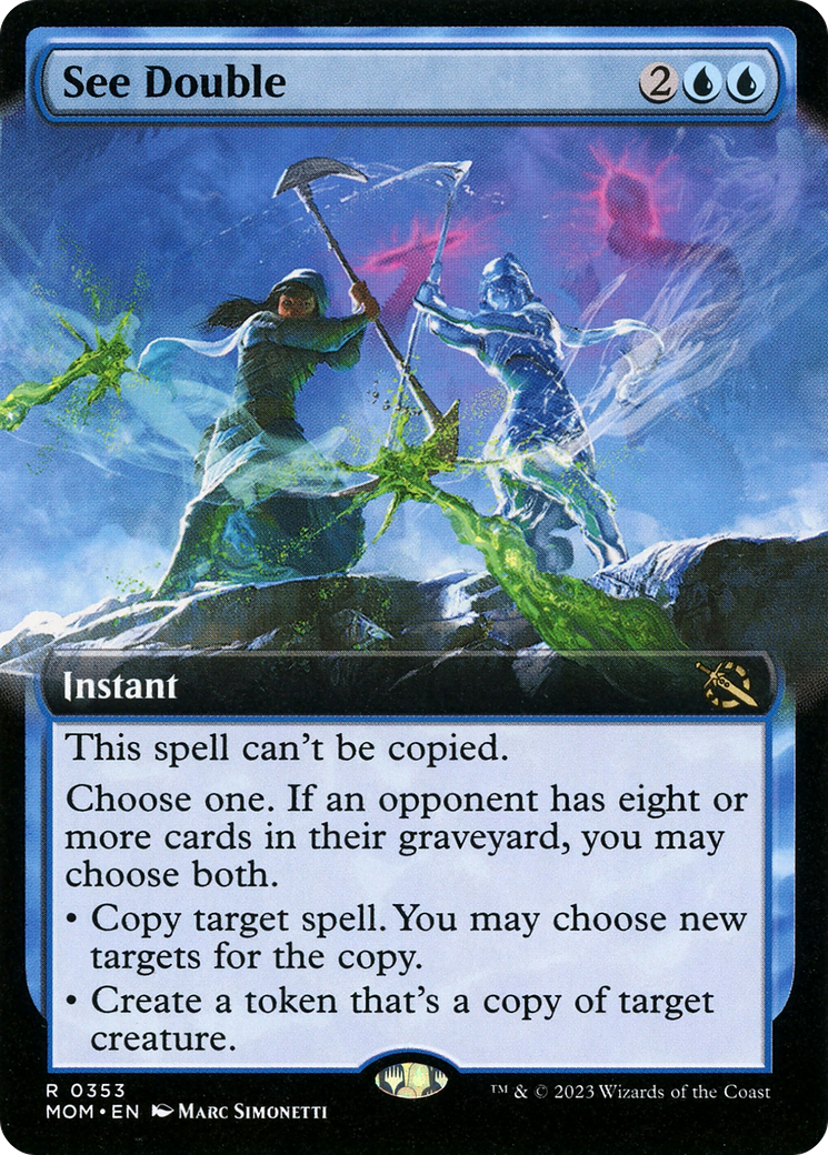 See Double (Extended Art) [March of the Machine]-1