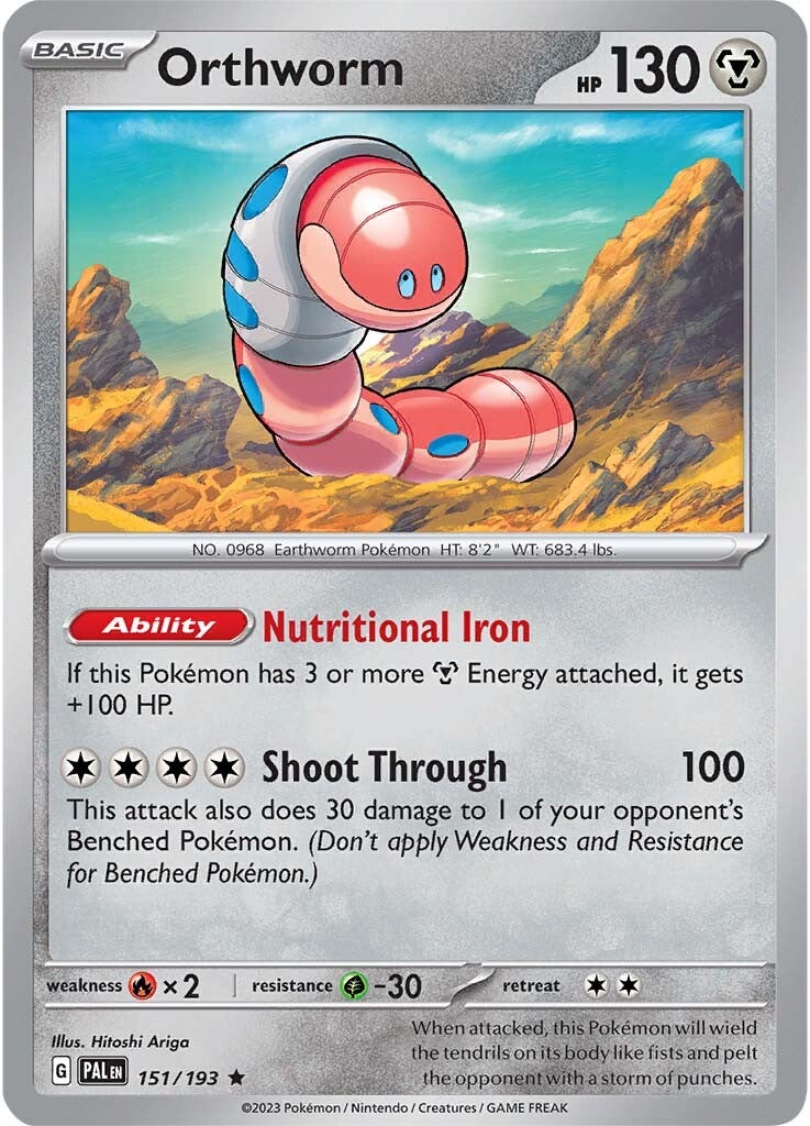 Orthworm (151/193) [Scarlet & Violet: Paldea Evolved]-1
