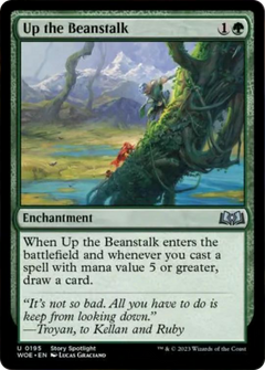 Up the Beanstalk [Wilds of Eldraine]-1