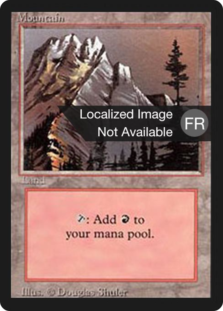 Mountain (A) (FBB-290) - Foreign Black Border-1