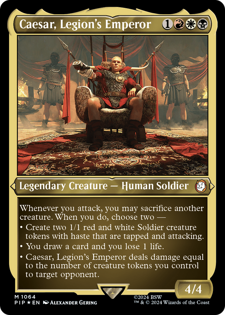 Caesar, Legion's Emperor (Display Commander) [Fallout]-1