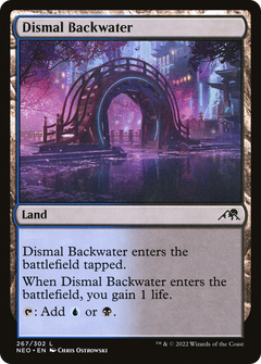 Dismal Backwater [Kamigawa: Neon Dynasty]-1